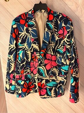 Men's Floral “Copacabana” Sport Blazer in Multicolor NWT 42R
